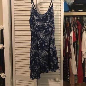 Mini spaghetti strap dress